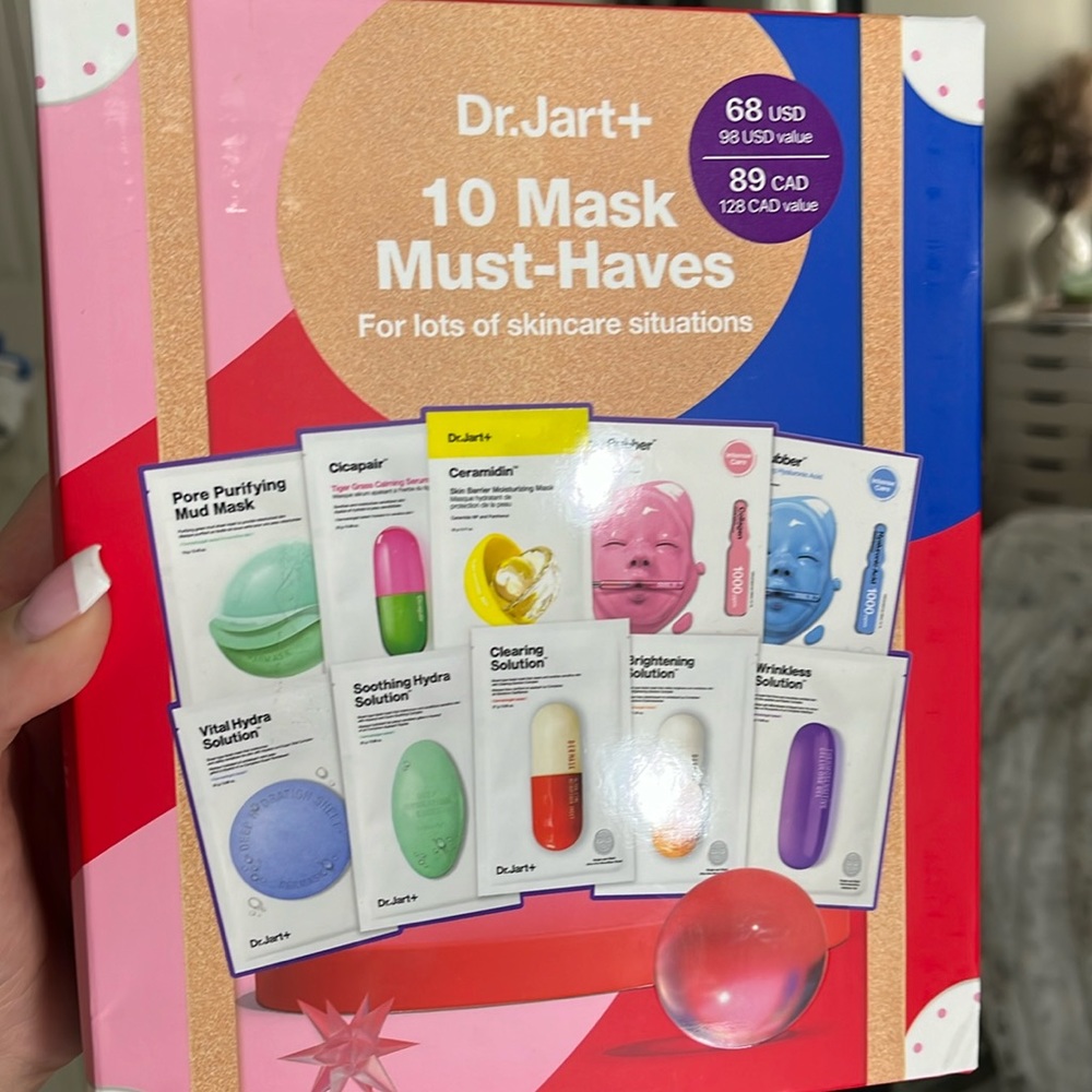 Dr. Jart+ face masks
